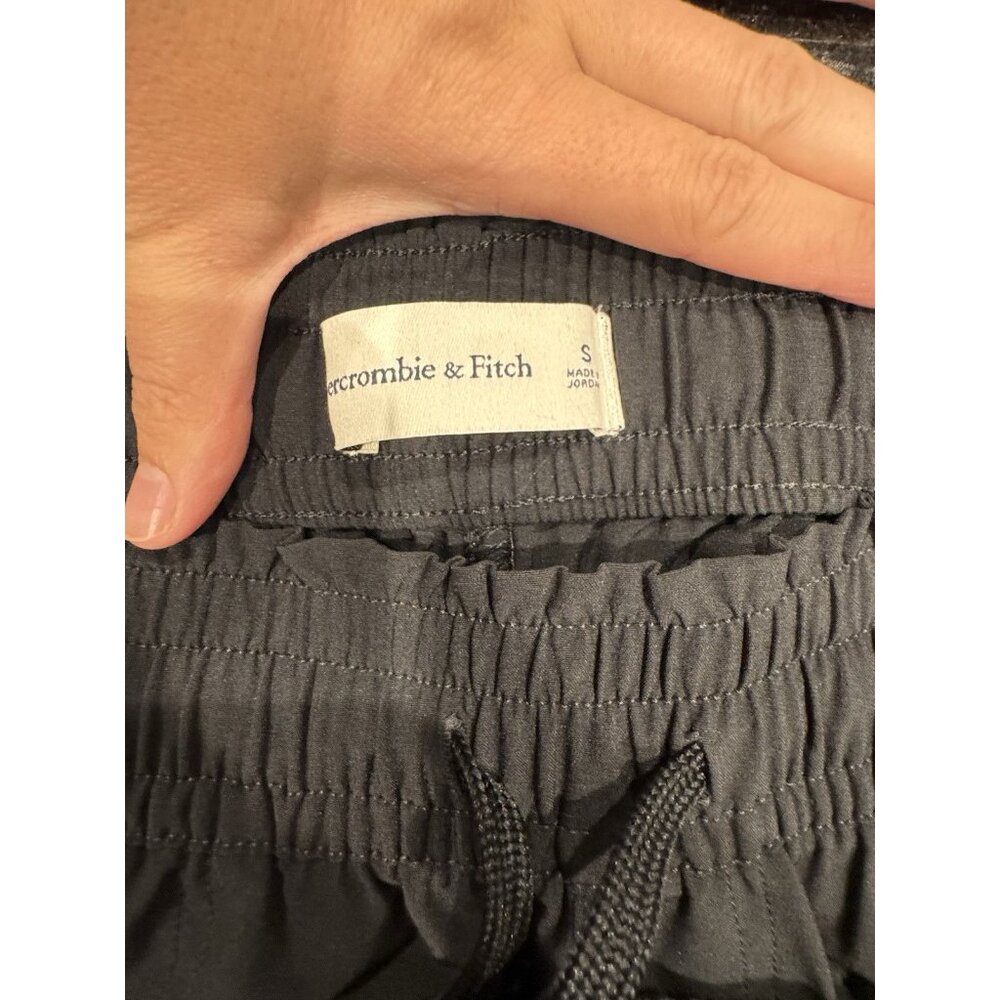 Abercrombie And Fitch Black Joggers Woman's Size Small - Picture 10 of 10